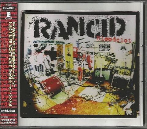 (Used) RANCID Bloodclot (JAPAN PRESS with OBI) CD Single