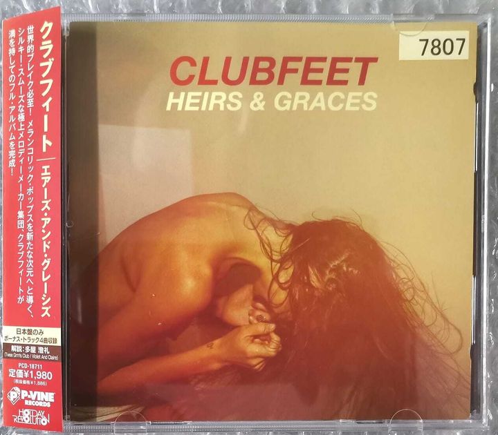 (Used) CLUBFEET Heirs & Graces (JAPAN PRESS with OBI) CD-WhatsApp Image 2024-06-20 at 16.55.43