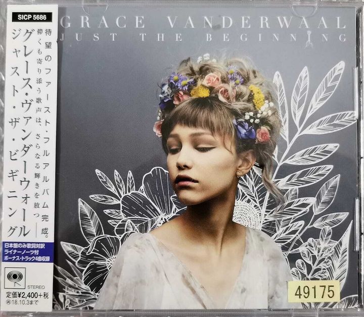 (Used) GRACE VANDERWAAL Just The Beginning (JAPAN PRESS with OBI) CD-WhatsApp Image 2024-06-25 at 16.55.46