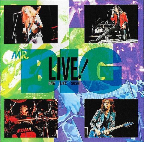 (Used) MR. BIG Live! Raw Like Sushi (JAPAN PRESS Promo Copy) CD