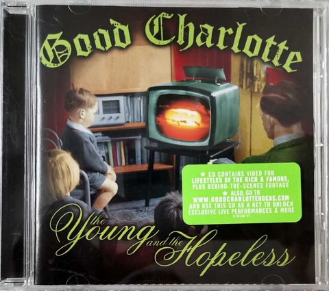 (Used) GOOD CHARLOTTE The Young And The Hopeless CD (US)-WhatsApp Image 2024-07-09 at 16.28.03