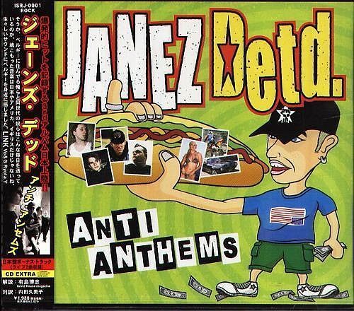 (Used) JANEZ DETD. Anti-Anthems (JAPAN PRESS with OBI) CD