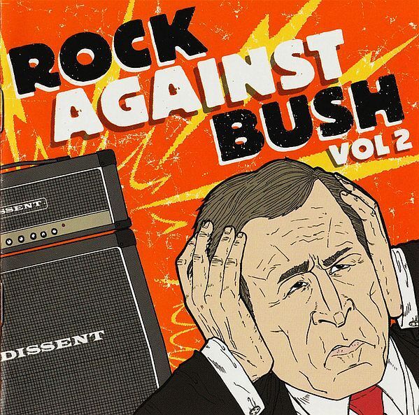 (Used) VARIOUS Rock Against Bush Vol 2 CD+DVD
