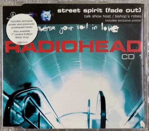 (Used) RADIOHEAD Street Spirit (Fade Out) CD Single-WhatsApp Image 2024-07-19 at 16.47.36