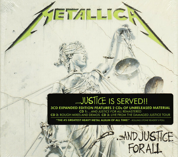Used) METALLICA And Justice For All (2018 Reissue, Remastered