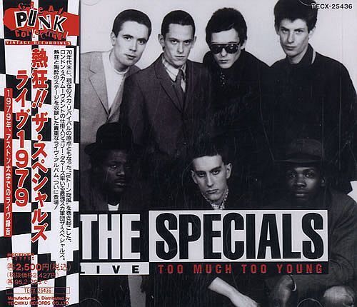 (Used) THE SPECIALS The Specials Live - Too Much Too Young (Japan press with OBI) CD