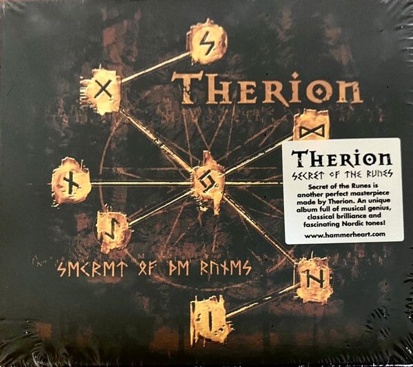 THERION Secret Of The Runes (2022 reissue with slipcase) CD