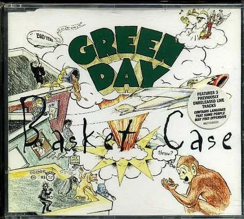 (Used) GREEN DAY Basket Case CD Single
