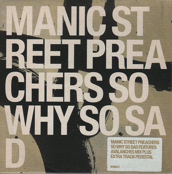 (Used) MANIC STREET PREACHERS So Why So Sad (Digisleeve) CD Single