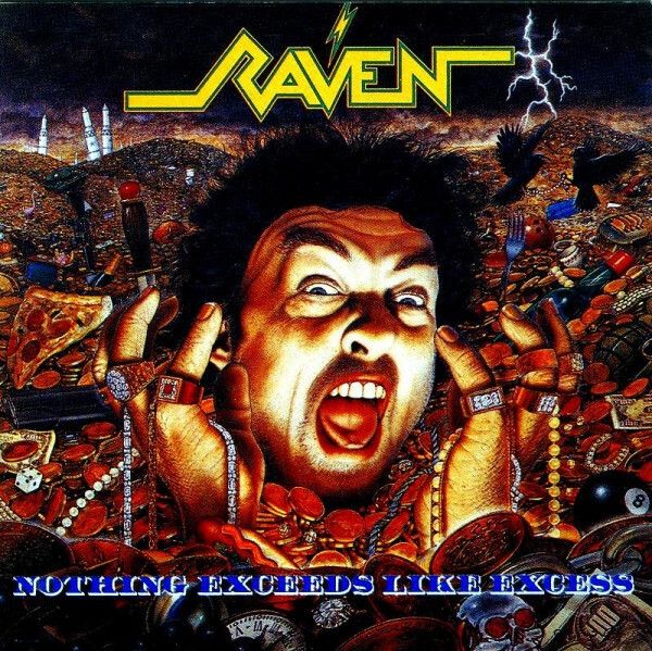 RAVEN Nothing Exceeds Like Excess (Japan press) CD