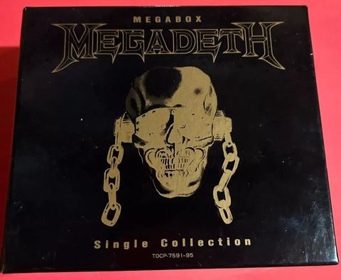 MEGADETH Megabox Single Collection (Complete BOXSET Japan press) 5CD