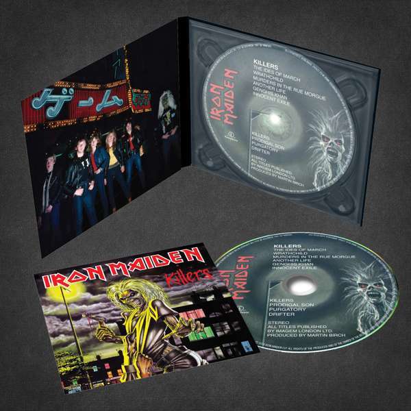 IRON MAIDEN Killers (2018 digipak version) CD.jpg