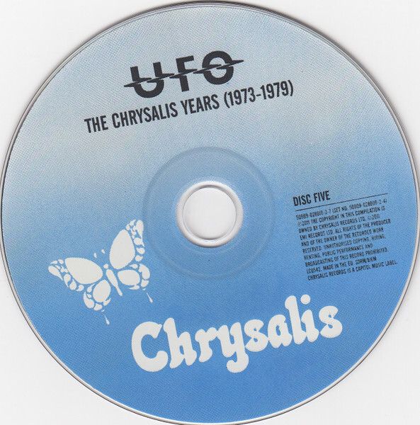 Used) UFO The Chrysalis Years (1973-1979) 5CD BOXSET – Rock At Large