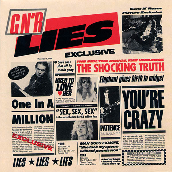GUNS N ROSES G'n'R Lies CD.jpg