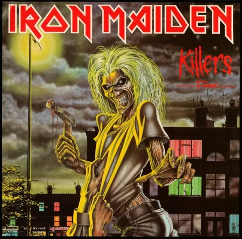 IRON MAIDEN Killers LP 1