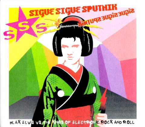 SIGUE SIGUE SPUTNIK Blak Elvis Vs. The Kings Of Electronic Rock And Roll CD (Japan press)1