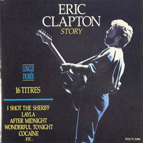 ERIC CLAPTON Story CD (Japan press no OBI)1