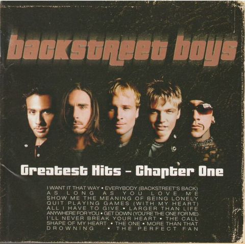 BACKSTREET BOYS Greatest Hits - Chapter One CD (Japan press no OBI)1