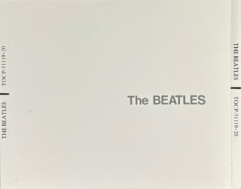 THE BEATLES White Album 2CD (fat jewel case Japan press no OBI)1