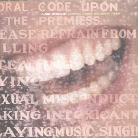 ALANIS MORISSETTE Supposed Former Infatuation Junkie CD (Japan press no OBI)1