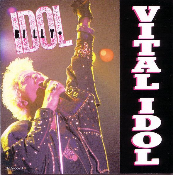 BILLY IDOL Vital Idol CD (Japan press no OBI)1