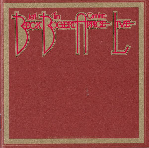 BECK, BOGERTS & APPICE Beck, Bogert & Appice Live CD (Japan press with OBI)1