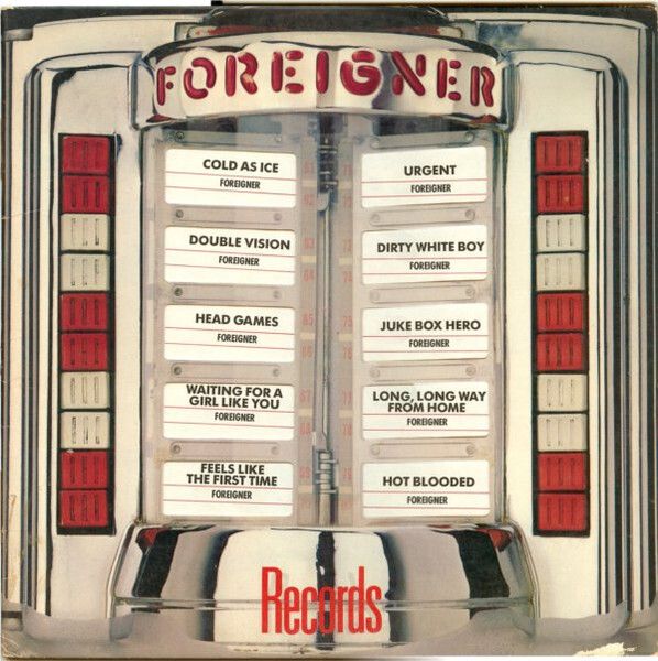 FOREIGNER Records CD (Japan press no OBI)1