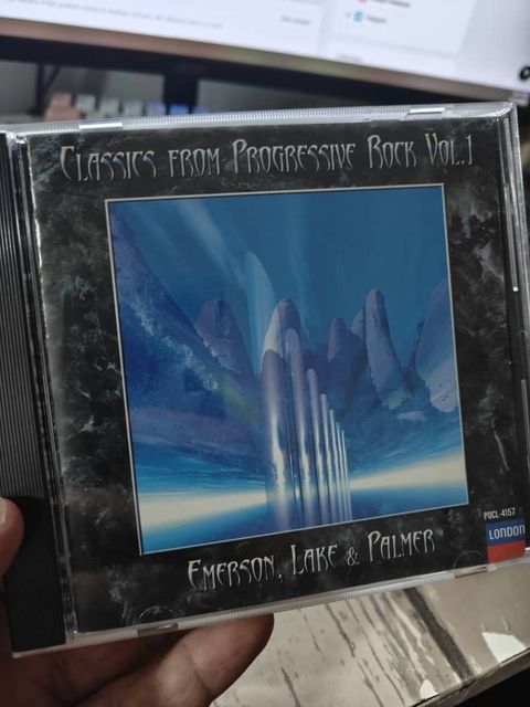 EMERSON, LAKE & PALMER Classics From Progressive Rock Vol. 1 CD (Japan press with OBI)1