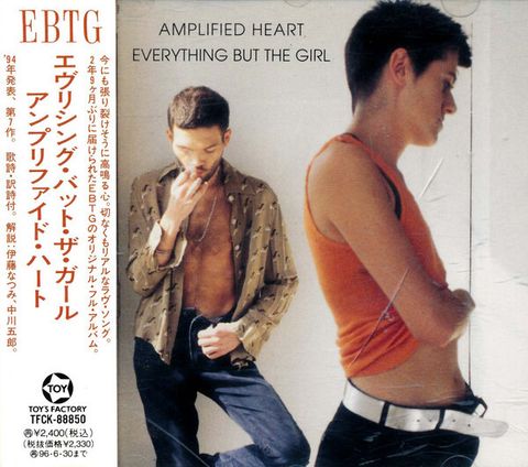 EVERYTHING BUT THE GIRL Amplified Heard CD (Japan press with OBI)1