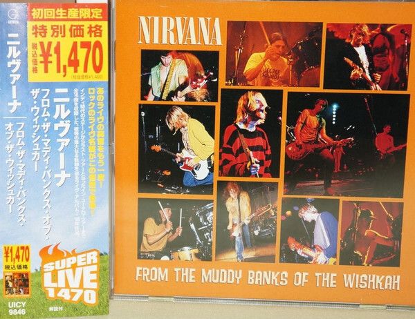 NIRVANA From The Muddy Banks Of The Wishkah CD (Japan press with OBI)1