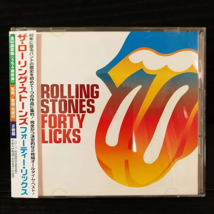 ROLLING STONES Forty Licks 2CD (Japan press with OBI)1