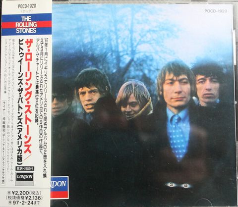 THE ROLLING STONES Between The Buttons CD (Japan press with OBI)1