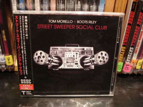 STREET SWEEPER SOCIAL CLUB Street Sweeper Social Club CD (Japan press with OBI) TOM MORELLO Rage Against The Machine1