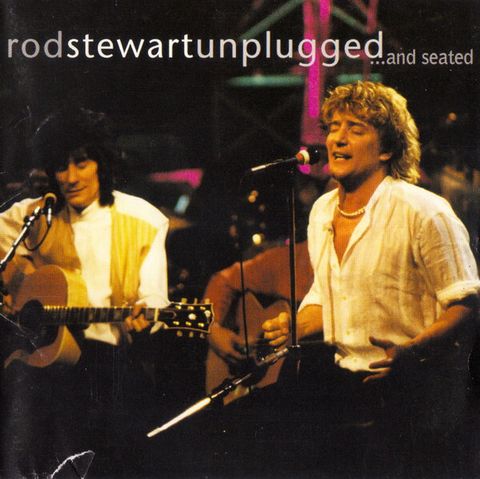 ROD STEWART With Special Guest Ronnie Wood – Unplugged ...And Seated CD (Japan press no OBI)1