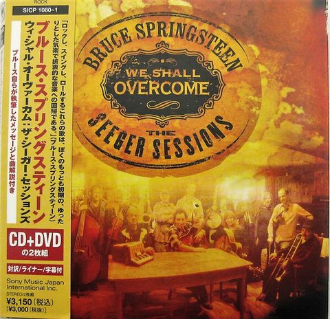BRUCE SPRINGSTEEN We Shall Overcome CD + DVD (Japan press no OBI)1