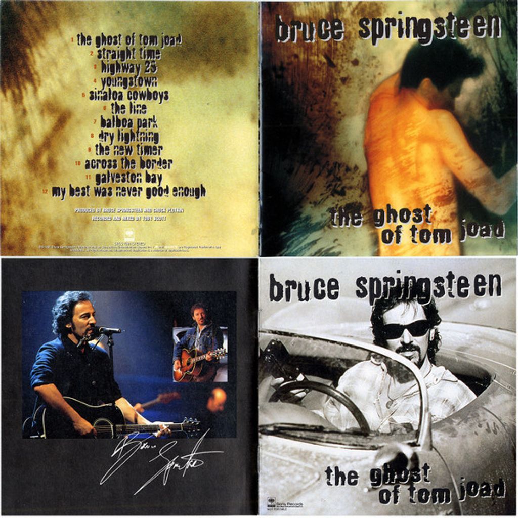 BRUCE SPRINGSTEEN The Ghost Of Tom Joad CD (Japan press no OBI)