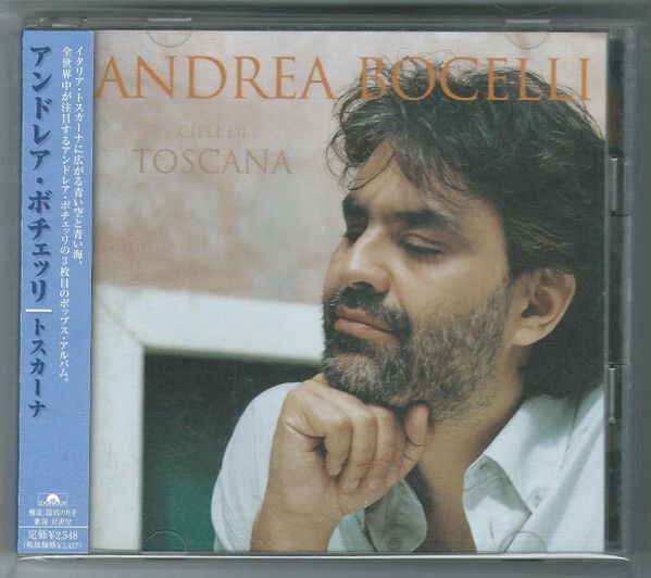 ANDREA BOCELLI Cieli Di Toscana CD (Japan press with OBI)1