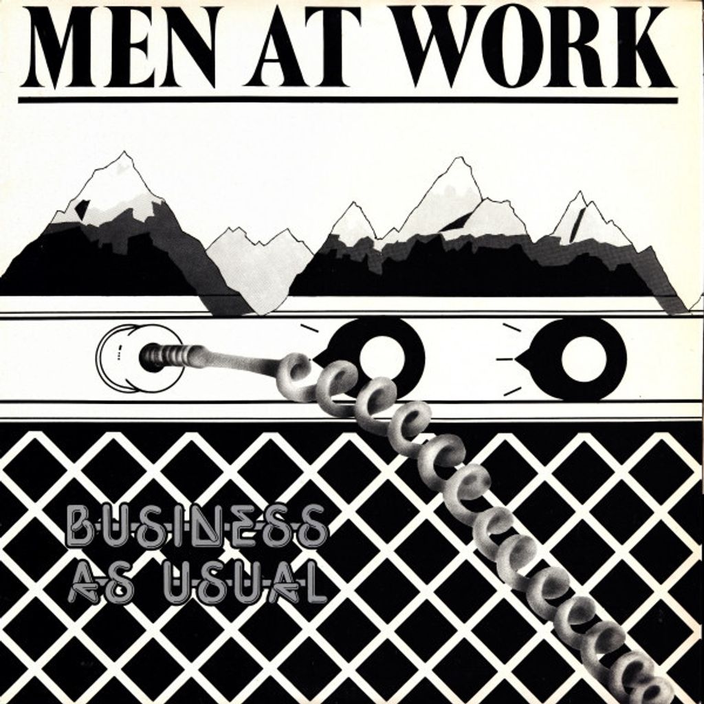 MEN A WORK Business As Usual CD (Japan press no OBI)