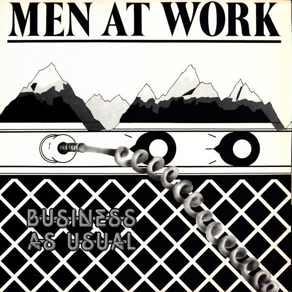 MEN A WORK Business As Usual CD (Japan press no OBI)