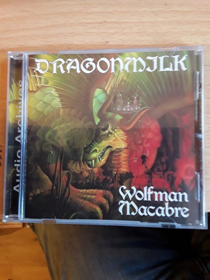 DRAGONMILK Wolfman Macabre CD Prog Rock1