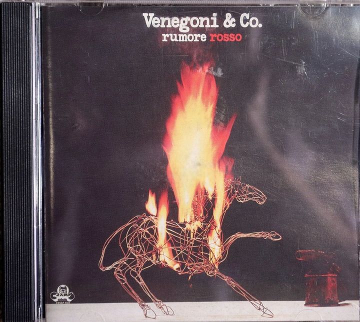 VENEGONI & CO. Rumore Rosso CD (Japan press with OBI)1