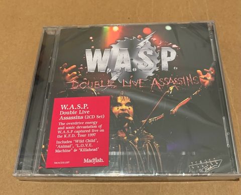 W.A.S.P. Double Live Assassins 2CD