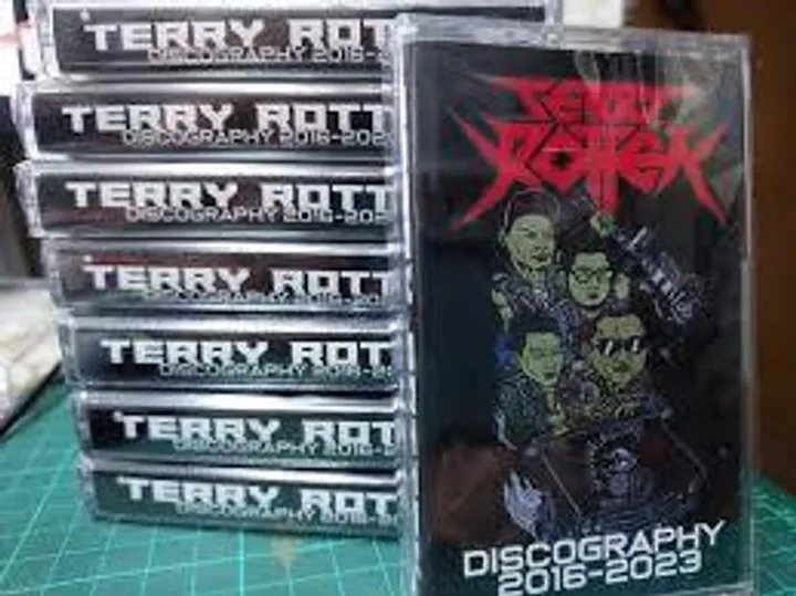 TERRY ROTTEN Discography 2016-2023 Cassette Tape