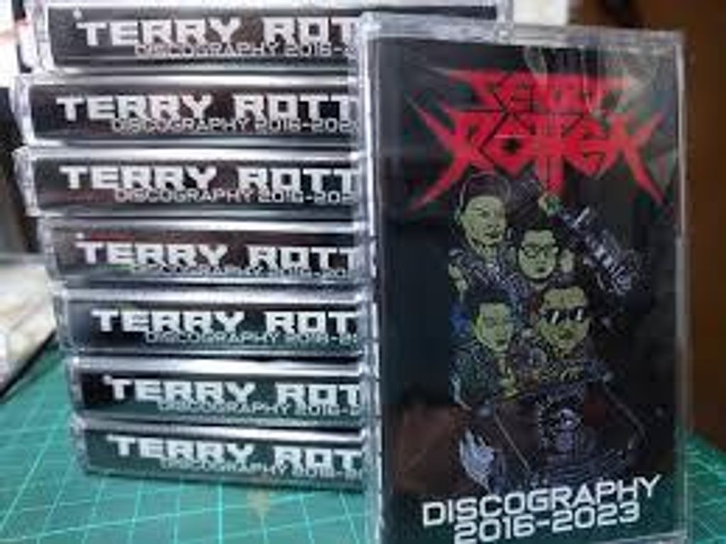 TERRY ROTTEN Discography 2016-2023 Cassette Tape