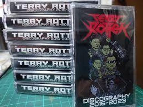 TERRY ROTTEN Discography 2016-2023 Cassette Tape