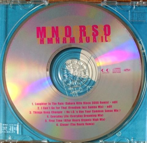 Used) MONDO GROSSO The Man From Sakura Hills CD (Japan press