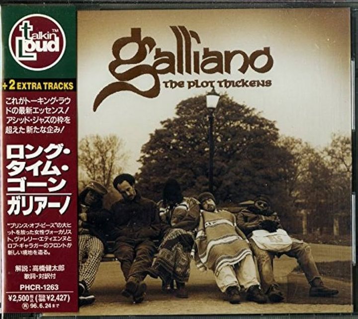 GALLIANO The Plot Thickens CD (Japan press with OBI) Acid Jazz1