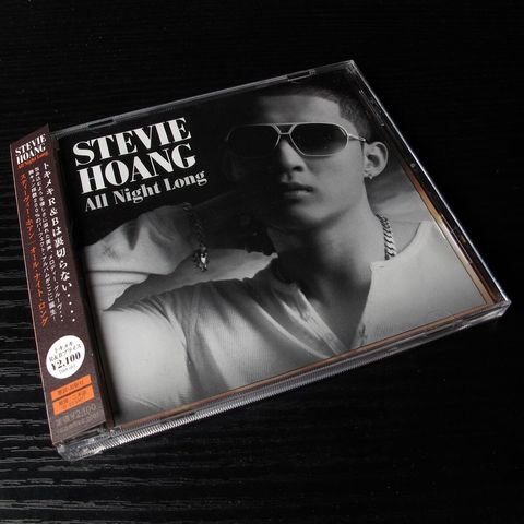 STEVIE HOANG All Night Long CD (Japan press with OBI)