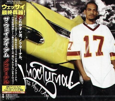 KNOC-TURN'AL The Way I Am CD (Japan press with OBI) Hip Hop, Thug Rap