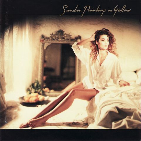 SANDRA Paintings In Yellow CD (Japan press no OBI) Electronic, Pop, Synth-pop, Vocal1